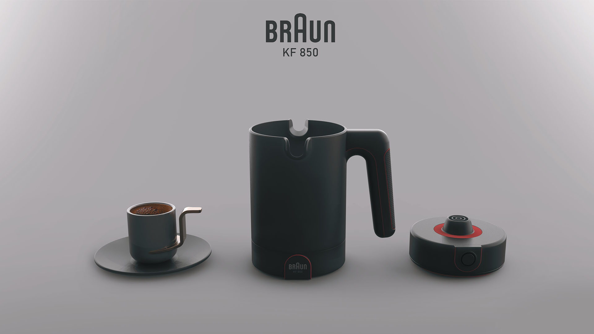 Braun Türk Kahve Makinesi Tasarımı